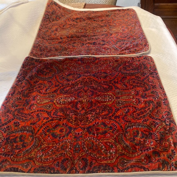 Pottery Barn Accents Two Pillow Covers 22 In X 22 In Poshmark